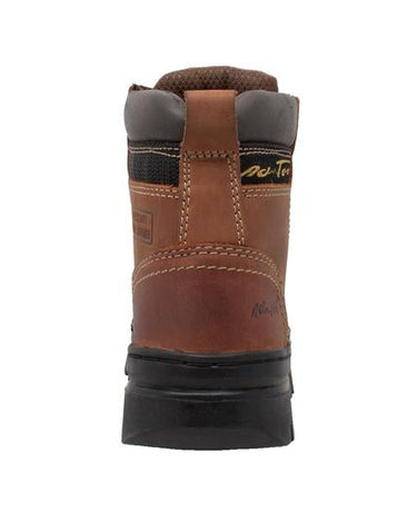 Women's 6" Work Hiker Brown Leather Boot-2