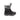 Women's Black Microfleece Lace Winter Leather Boots-4