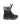 Women's Black Microfleece Lace Winter Leather Boots-4