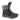 Women's Black Microfleece Lace Winter Leather Boots-0