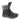 Women's Black Microfleece Lace Winter Leather Boots-0