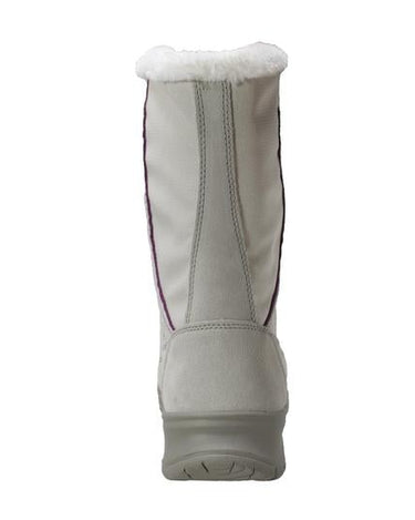 Womens Waterproof Nylon Winter Leather Boots-2