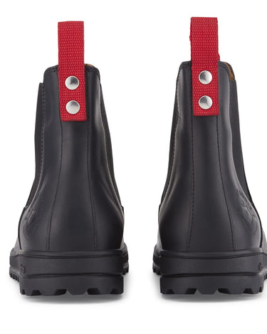 Busby Men's Winter Chelsea Boot, Black Leather-2