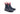 Busby Women's Winter Chelsea Boot, Navy Blue Leather-1