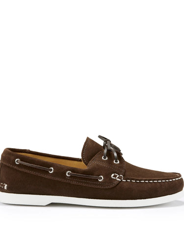 Deck Shoes, brown suede-0