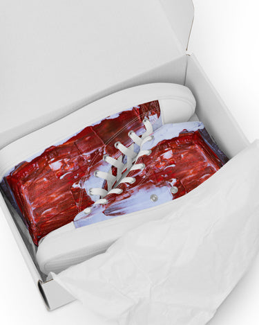 Gianneli Colours Handmade Men’s High Top Canvas Shoes-10