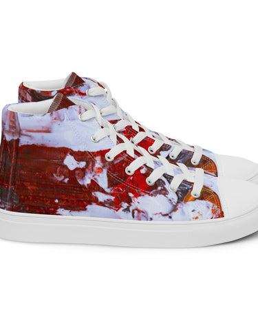 Gianneli Colours Handmade Men’s High Top Canvas Shoes-4