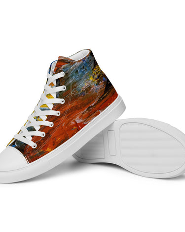 Gianneli Colours Handmade Women’s High Top Canvas Shoes-10