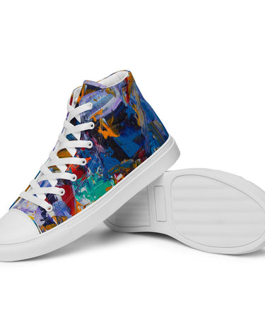 Gianneli Colours Handmade Women’s High Top Canvas Shoes-10