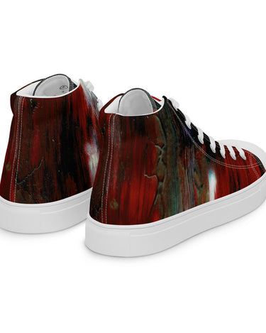 Gianneli Colours Handmade Men’s High Top Canvas Shoes-5