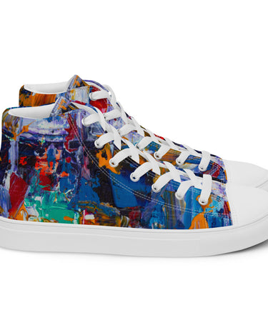 Gianneli Colours Handmade Women’s High Top Canvas Shoes-4