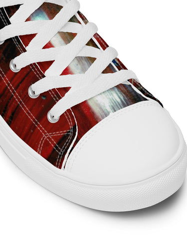 Gianneli Colours Handmade Men’s High Top Canvas Shoes-12