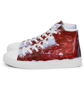 Gianneli Colours Handmade Men’s High Top Canvas Shoes-0