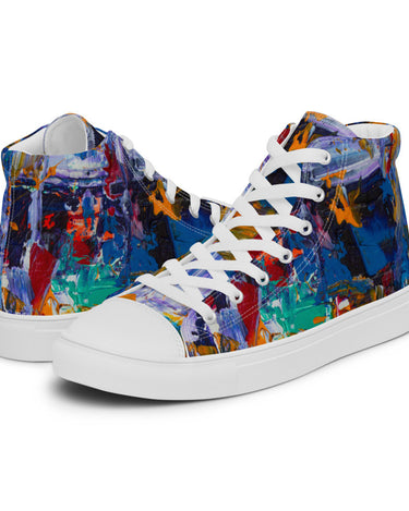 Gianneli Colours Handmade Women’s High Top Canvas Shoes-9