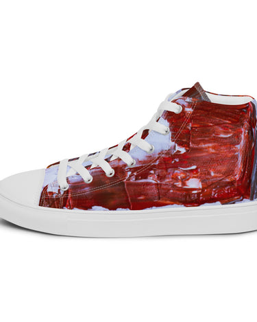 Gianneli Colours Handmade Men’s High Top Canvas Shoes-15