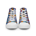 Gianneli Colours Handmade Women’s High Top Canvas Shoes-7