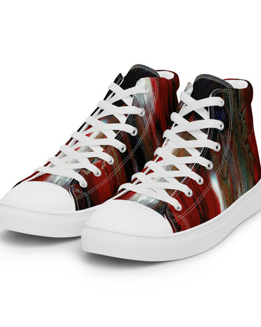 Gianneli Colours Handmade Men’s High Top Canvas Shoes-3
