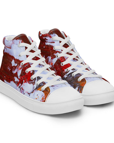 Gianneli Colours Handmade Men’s High Top Canvas Shoes-6