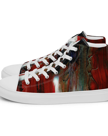 Gianneli Colours Handmade Men’s High Top Canvas Shoes-0