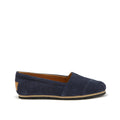 Women's Chukka Espadrilles, navy blue suede-0