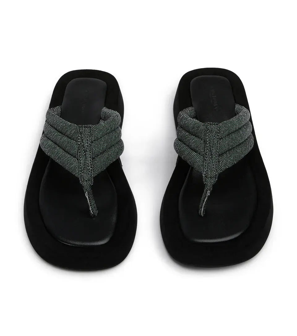 Ives Thong Sandals - Unisex - Grey Tony Bianco
