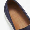 Slip-on Sneaker Loafers, navy blue suede-4