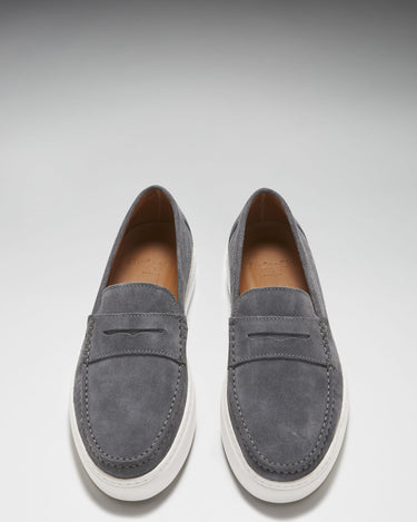 Slip-on Sneaker Loafers, slate grey suede-2