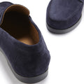 Boat Loafers, navy blue suede-3