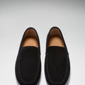 Driving Loafers, black suede-1