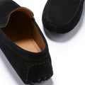 Driving Loafers, black suede-2