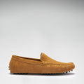 Driving Loafers, tobacco suede-4