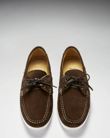 Deck Shoes, brown suede-2