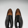 Penny Driving Loafers, black patent leather-2