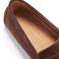 Penny Driving Loafers, brown suede-3