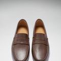 Penny Driving Loafers, brown leather-1