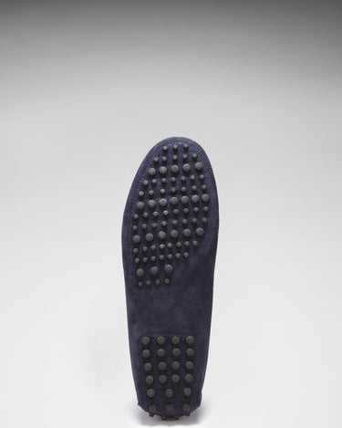 Driving Loafers, navy blue suede-4