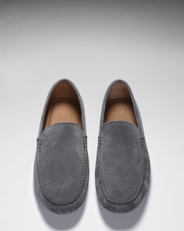 Driving Loafers, slate grey suede-2