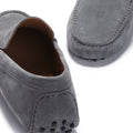 Driving Loafers, slate grey suede-4
