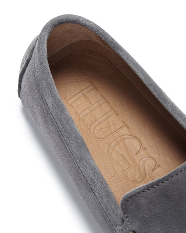 Driving Loafers, slate grey suede-3