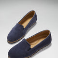 Women's Continental Espadrilles, navy blue suede-1