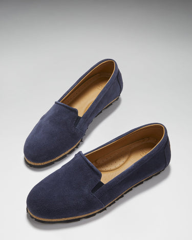 Women's Continental Espadrilles, navy blue suede-1