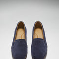 Women's Continental Espadrilles, navy blue suede-2