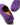 Women's Penny Loafers Leather Sole, purple suede-4