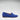 Women's Penny Loafers Leather Sole, ink blue suede-4