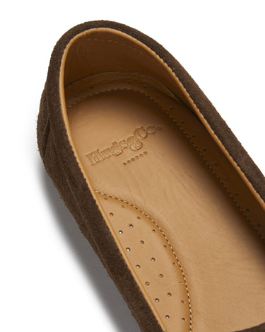 Women's Tasselled Espadrilles, brown suede-4