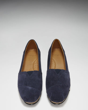 Women's Chukka Espadrilles, navy blue suede-2
