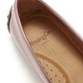 Women's Penny Driving Loafers, rose gold patent leather-4