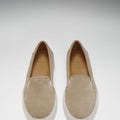 Women's Slip-On Sneakers, taupe suede-2